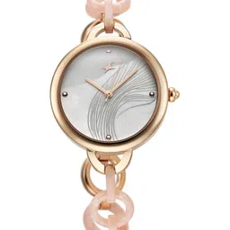 Fastrack Women Brass Dial & Wrap Around Straps Analogue Watch 68037KD02-picture-6