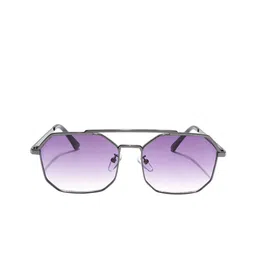 Eyejack Unisex Wayfarer Sunglasses with UV Protected Lens B80776CL883 image 3