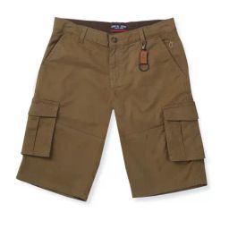 Gini & Jony Kids Brown Solid Bermudas-picture-32