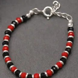 Jaypore Antique Silver Single Line Bracelet-picture-19