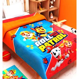 Athom Living Paw Petrol Kids Comforter 300 GSM 135x220 cm-picture-37