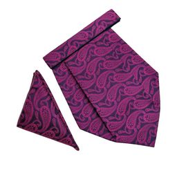 voici Paisley Design Cravats & Pocket Square Combo-picture-27