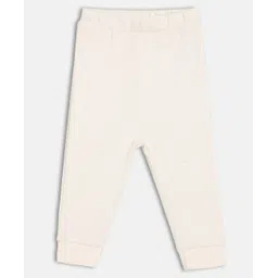 MINI KLUB Cotton Blend Knit Pack Of 2 Solid Pajamas - White & Red image 4