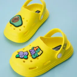 Babyoye Casual Clogs - Yellow image 4