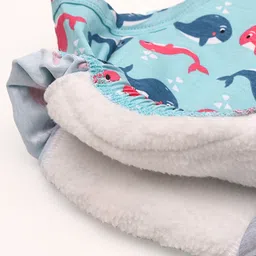 mom's home Moms Home 100% Cotton Unisex Baby Padded Underwear -Fish & Rocket -Size 1 (1-2Y) - Pack of 2 image 4