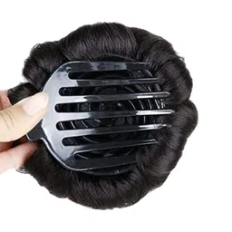 VIEWS Black Wavy Clip-In Locks Hair Extension image 3