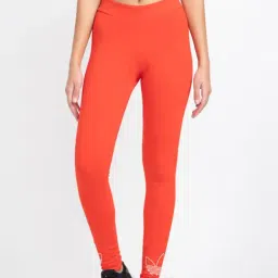 Adidas Originals Orange Cotton Sports Tights-picture-20