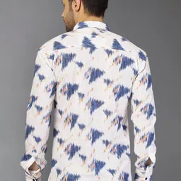 Metronaut Geometric Printed Spread Collar Casual Shirt image 2