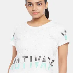 Ajile by Pantaloons White Graphic Print T-Shirt-image-51