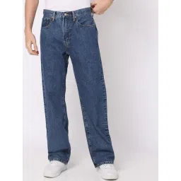 GAP Blue Relaxed Fit Solid Jeans-image-38