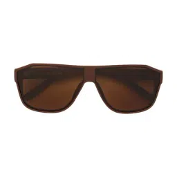 MacV Brown Polarised and UV Protected Lens Irregular Unisex Sunglasses-picture-31