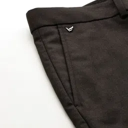 Blackberrys Men Slim Fit Low-Rise Formal Trousers image 5