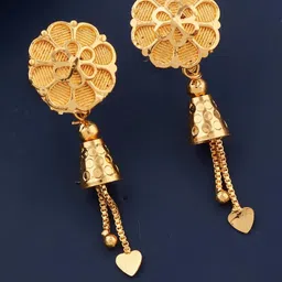 DIVASTRI Gold-Plated Brass Earrings image 2