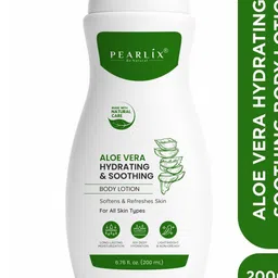 Pearlix Be Natural Set Of 2 Aloe Vera & Vitamin C Body Lotion For Hydration - 200 ml Each image 3