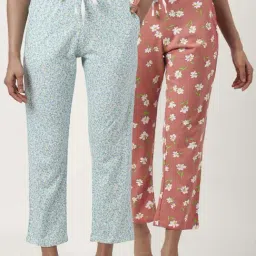 Dreamz by Pantaloons Orange Blue Cotton Printed Pyjamas-picture-14