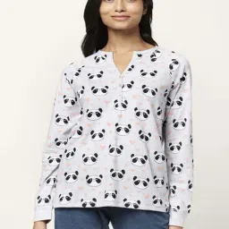 Dreamz by Pantaloons Grey Cotton Printed T-Shirt-image-41