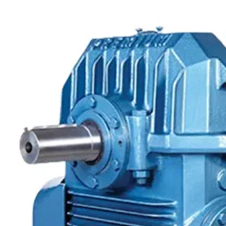 Premium Transmission 7.5/1 Solid Foot Double Output Worm Gearbox For 4 Pole 41.5 kW 700 Size Motor image 3