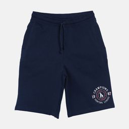 3PIN Boys Navy Blue Solid Regular Fit Regular Shorts-picture-37
