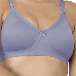 College Girl Cg1304 Pack Of 4 Cotton Full Coverage Lightly Padded Minimizer Bra image 5