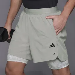 ADIDAS Men Slim Fit AEROREADY Training or Gym Sports Shorts-picture-8