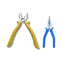 Sky Blue SBE_PLIER_COMBO_MOD_01592 7.8 Inch Steel Lineman Plier (Pack of 2) image 1