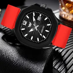 Abrexo Men Dial & Straps Analogue Watch Abx6603-image-86