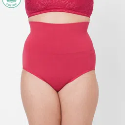 ECOMAMA Super Soft Bamboo Fibre Antimicrobial Seamless Tummy Tucker - Pink-picture-13