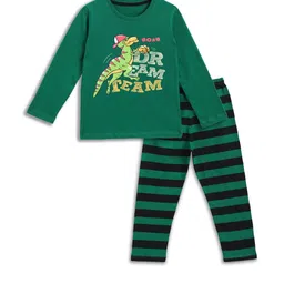 YK Boys Printed T-shirt With Pyjamas Night suit-picture-16