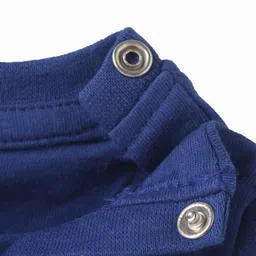 Doodle Poodle 100% Cotton Half Sleeves Eid Mubarak Printed T-Shirt - Navy Blue image 4