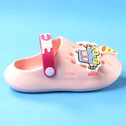 Oh! Pair Back Strap Closure Clogs - Pink image 4