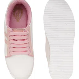 Shoetopia Colour Blocked Sneakers - Pink image 5