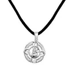 Zarkan 925 Sterling Silver Rhodium-Plated Quirky Pendants With Chains-picture-17