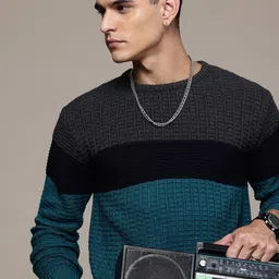 The Roadster Life Co. Colourblocked Pullover-image-28