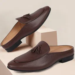 FAUSTO Men Leather Lightweight Loafers-picture-40