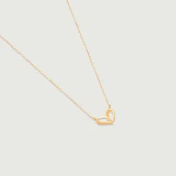 Mia by Tanishq Women 14KT Gold Heart Pop Gold Necklace image 2