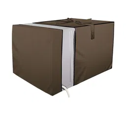 Stylista Beige Solid Waterproof Air Conditioner Covers-picture-32
