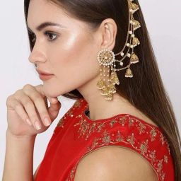 YouBella Golden-Plated Jhumki Earrings-picture-40