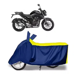 Auto Pearl Two Wheeler Cover for Yamaha Fazer 25 BS6 - Yellow, Blue-picture-14