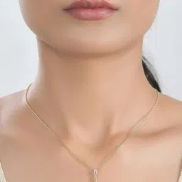 Ornate Jewels 925 Silver 18K Gold Plated Red Ruby Solitaire Necklace-image-25