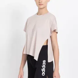 adidas Brown Training T-Shirt image 3