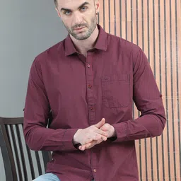 THE BEETEL HOUSE Men Comfort Opaque Checked Casual Shirt-picture-30