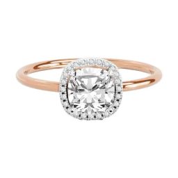 Sparkles Lab Grown Diamond 14k (585) Rose Gold Ring for Women-picture-0