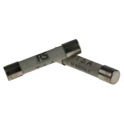 RS PRO Ceramic Ceramic Cartridge Fuse 5A, 500 V AC, Model No 414055 image 2