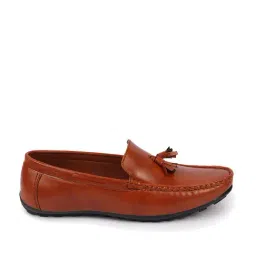 Fausto Men's Tan Casual Mocassins image 2
