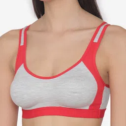 N-Gal Pack of 2 Solid Non-Wired Non Padded Sports Bras 11288484-1-11288486-1 image 2