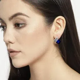 YouBella Gold-Plated Stylish Fancy Stud Earrings-image-3
