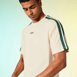 HRX by Hrithik Roshan Drop-Shoulder Sleeves Training or Gym Relaxed Fit Sports T-shirt-picture-39