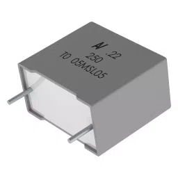 Kemet General Purpose Film Capacitors 1µF, 250V, 10%, PET, RADIAL, R60IN4100AA30K (Pack of 10)-picture-48