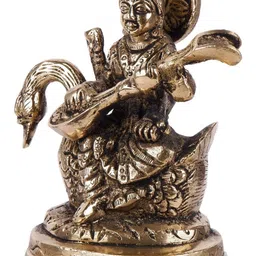 JY Yellow Religious Idol Showpiece image 4