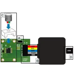 AMS OSRAM GROUP Position Sensor Evaluation Kit AS5601-SO_EK_ST for AS5601 AS5601, 990600803-picture-26